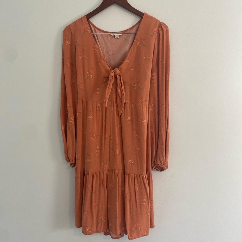 Floral Peasant Dress